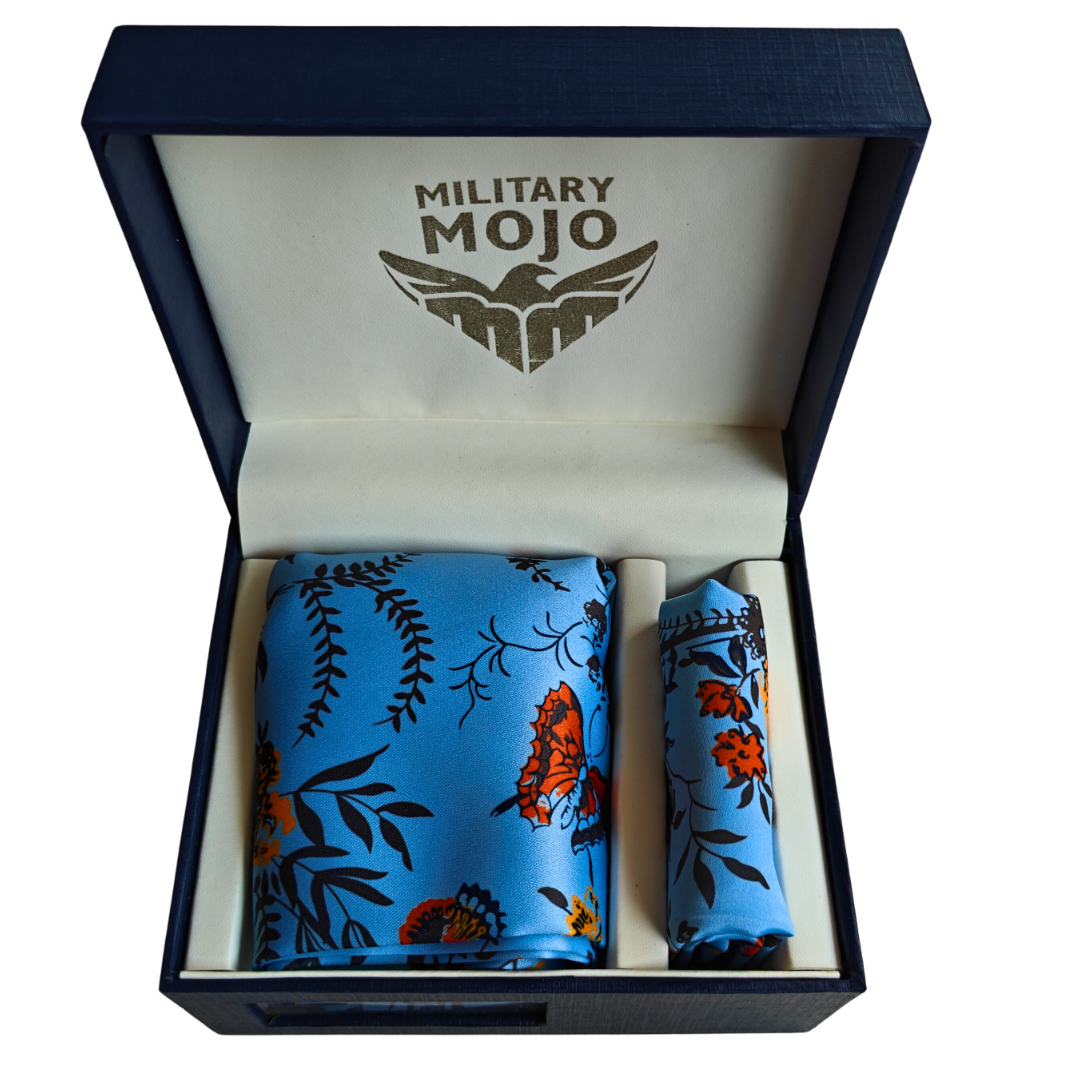 Homer Scarf & Pocket Square Matching Set