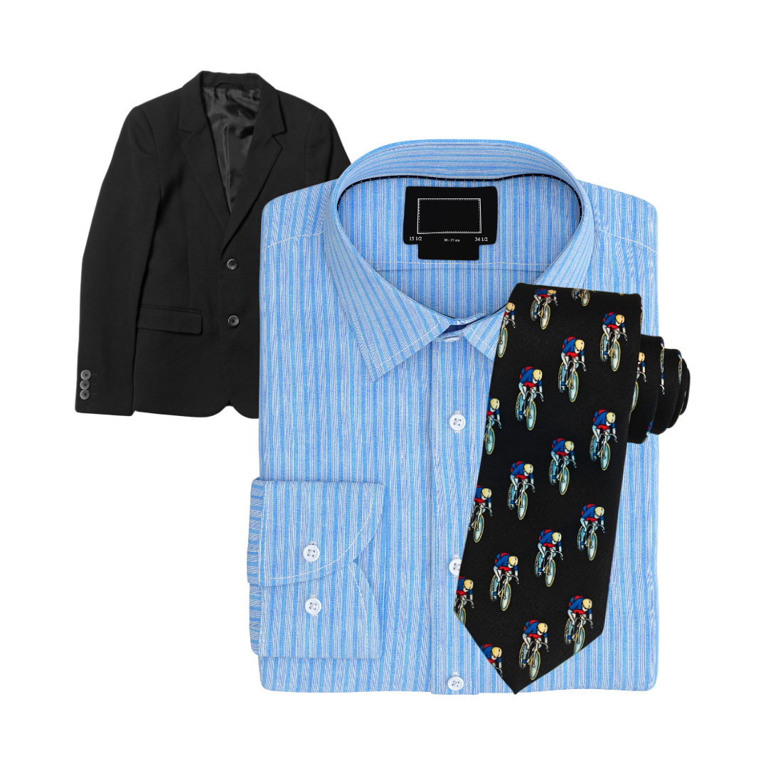 Cyclist Theme Black Tie