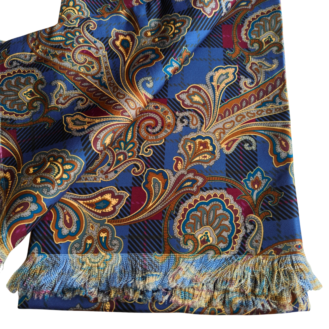 Berne Scarf & Pocket Square Matching Set