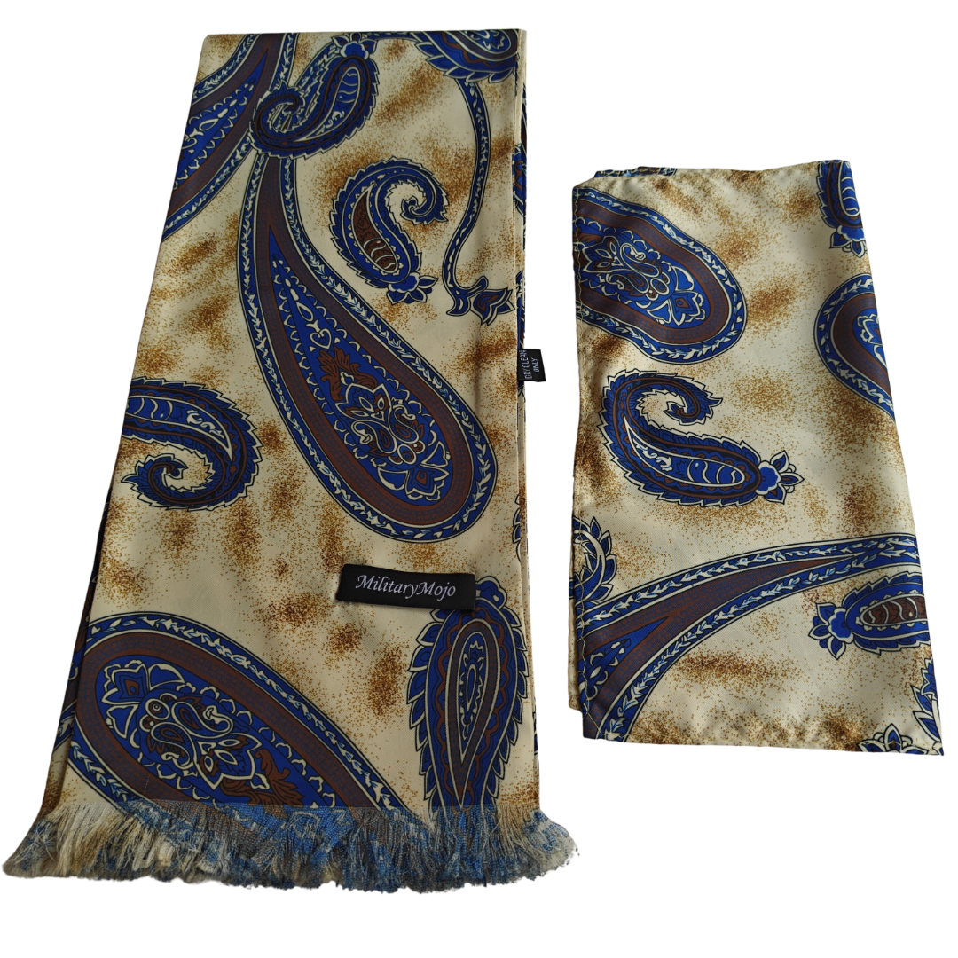 Bien Scarf & Pocket Square Matching Set