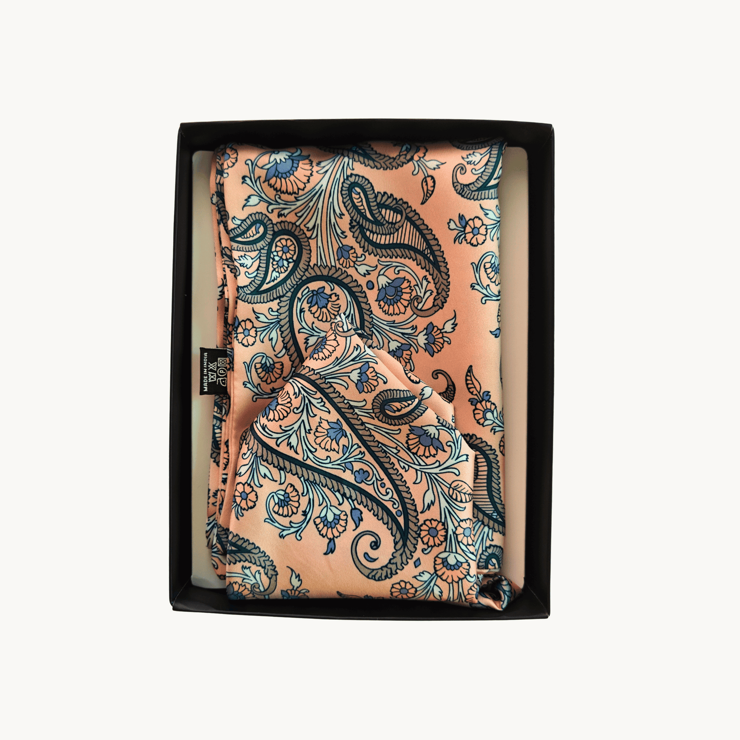 Zeeshan Scarf & Pocket Square Matching Set