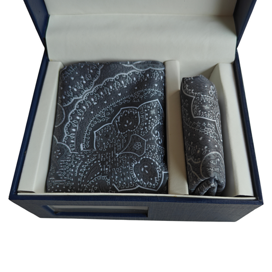 Riviera Scarf & Pocket Square Matching Set