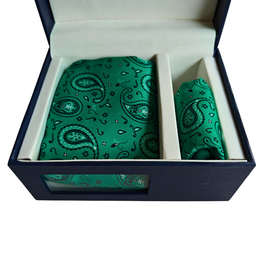 Dusit Scarf & Pocket Square Matching Set