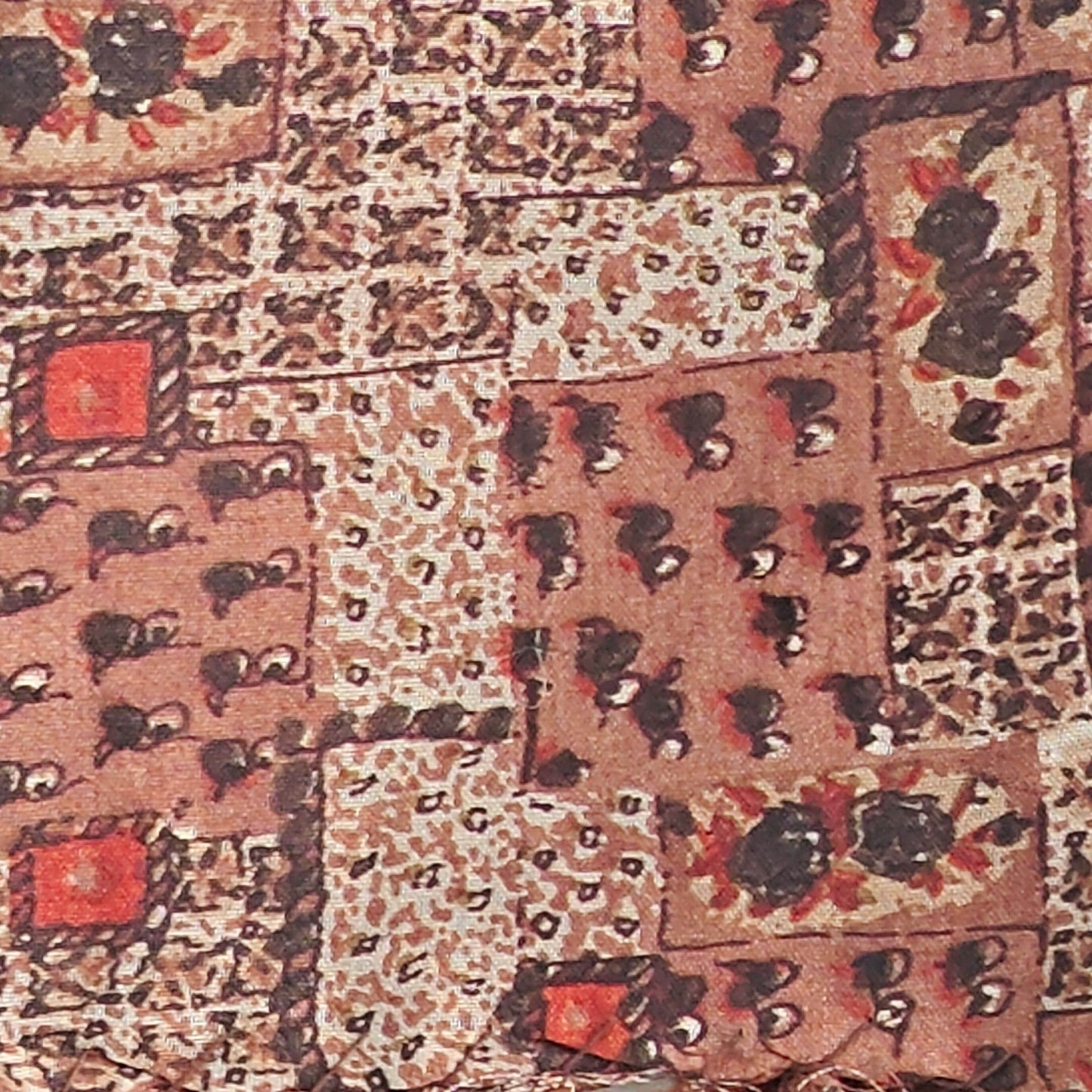 Manly Brown Winter 2024-25 New Collection Silk & Wool Scarf