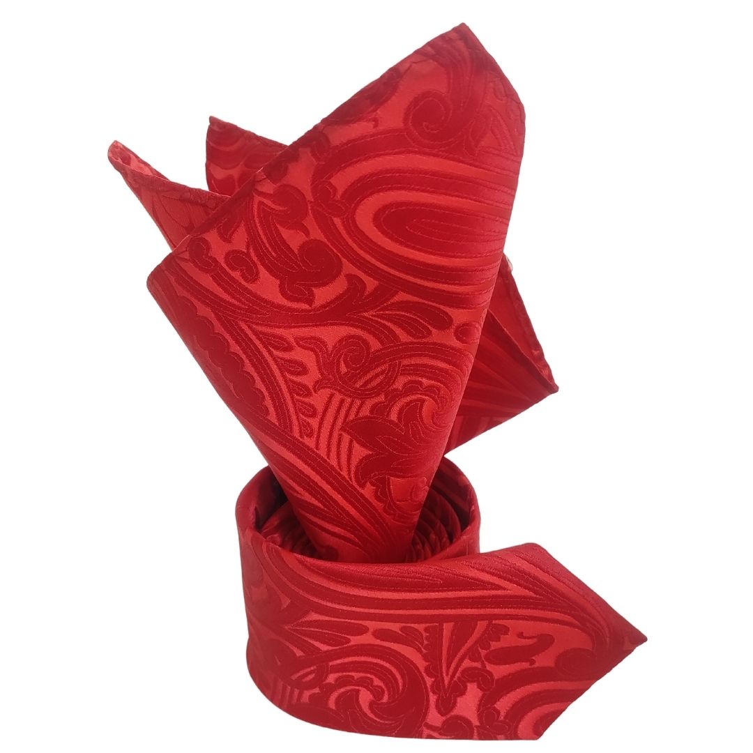 Valerie Microfibre Tie & Pocket Square Set