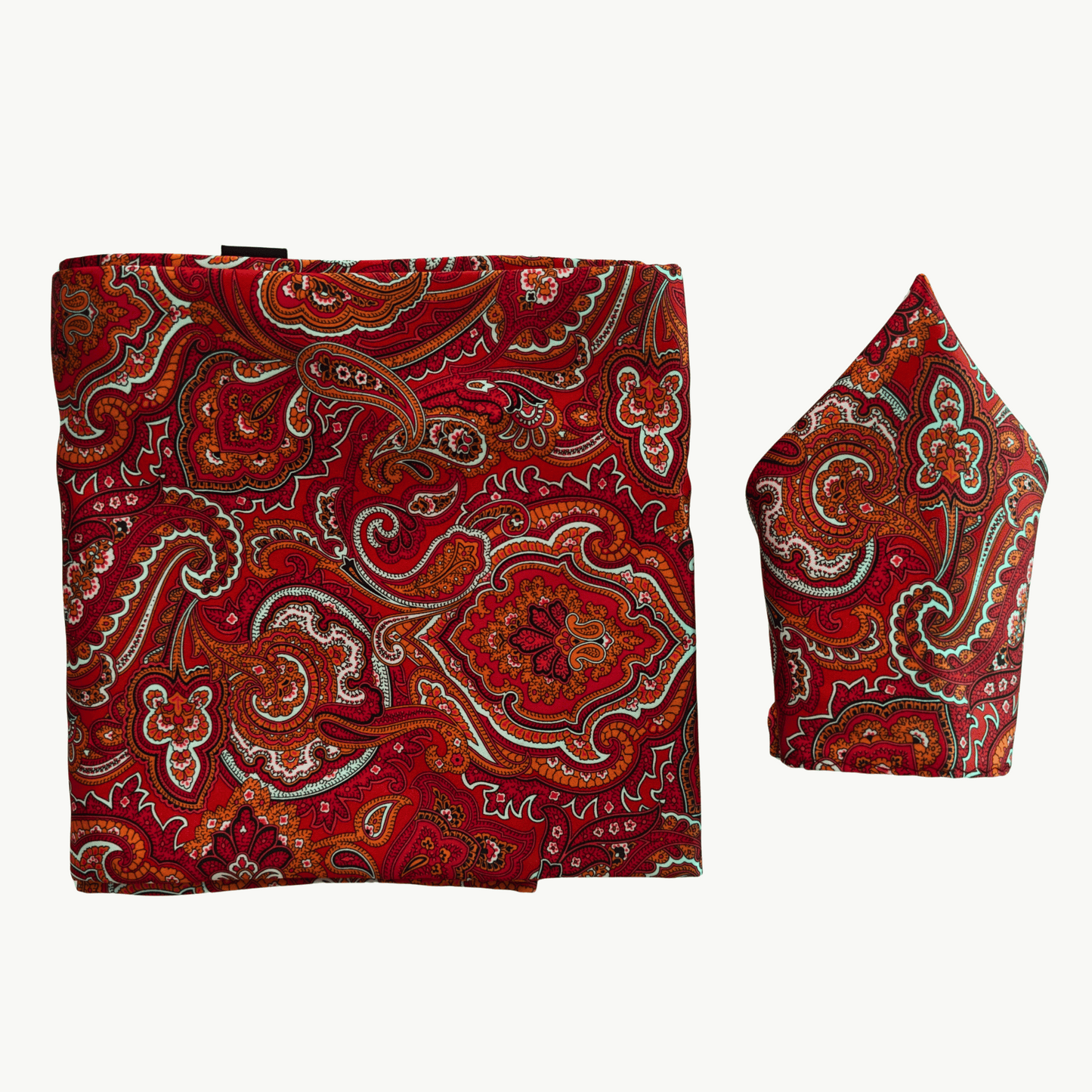 Jacaranda Scarf & Pocket Square Matching Set