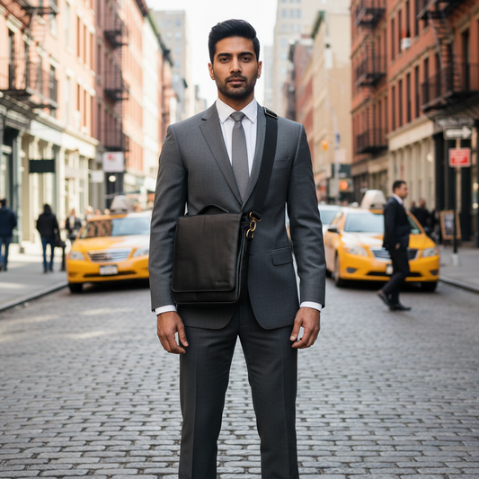 Genuine Leather Man Bag