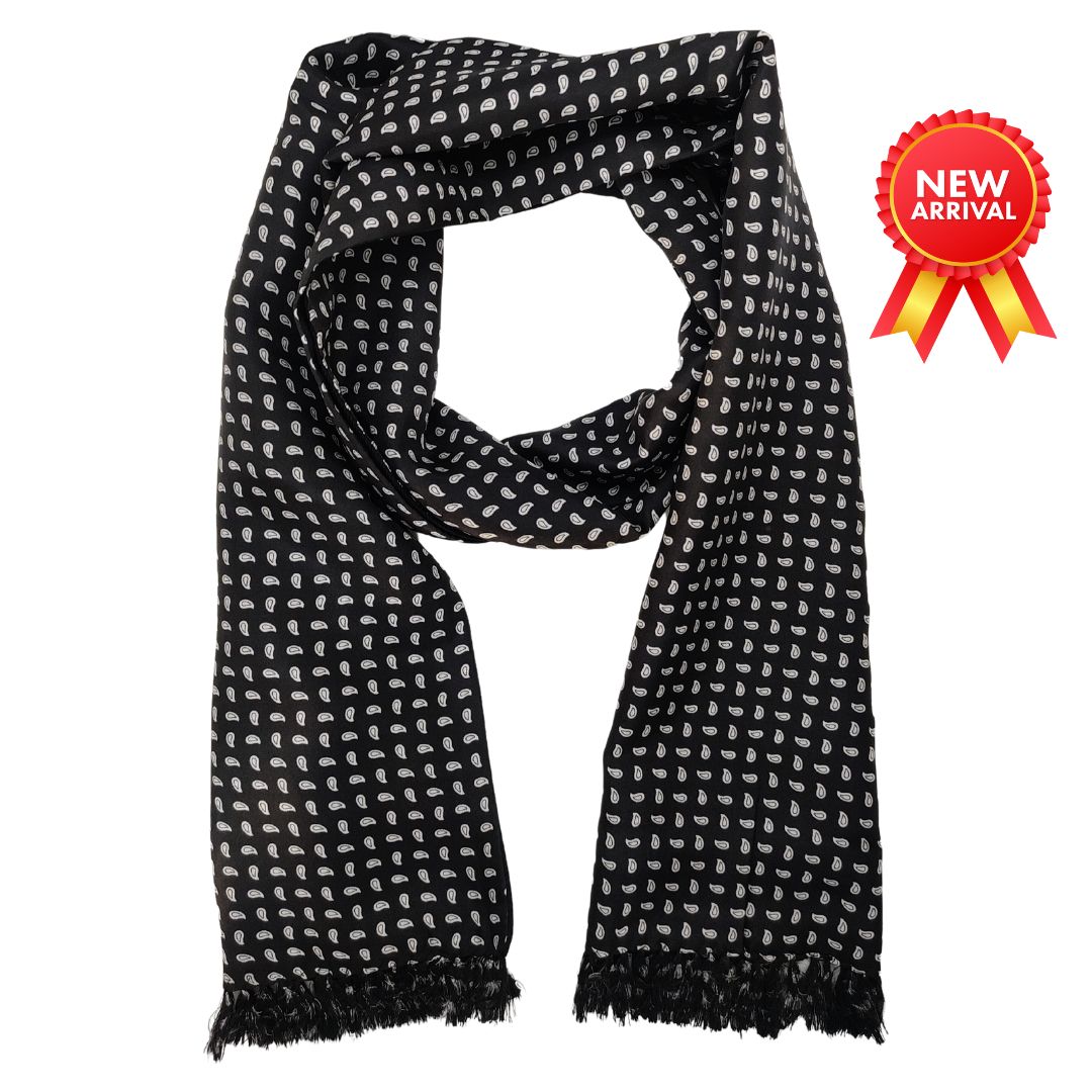 Zeus Silk & Wool Scarf