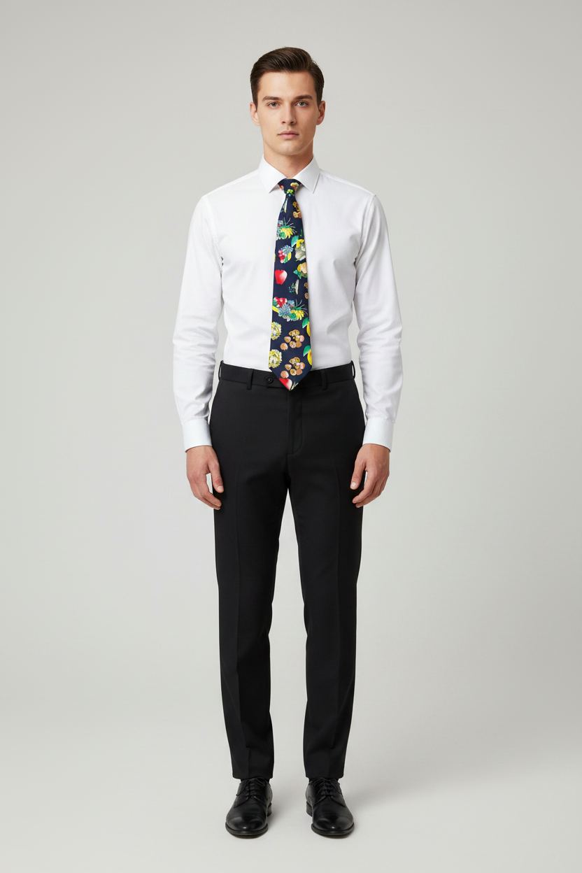 Axel Italian Jacquard Necktie
