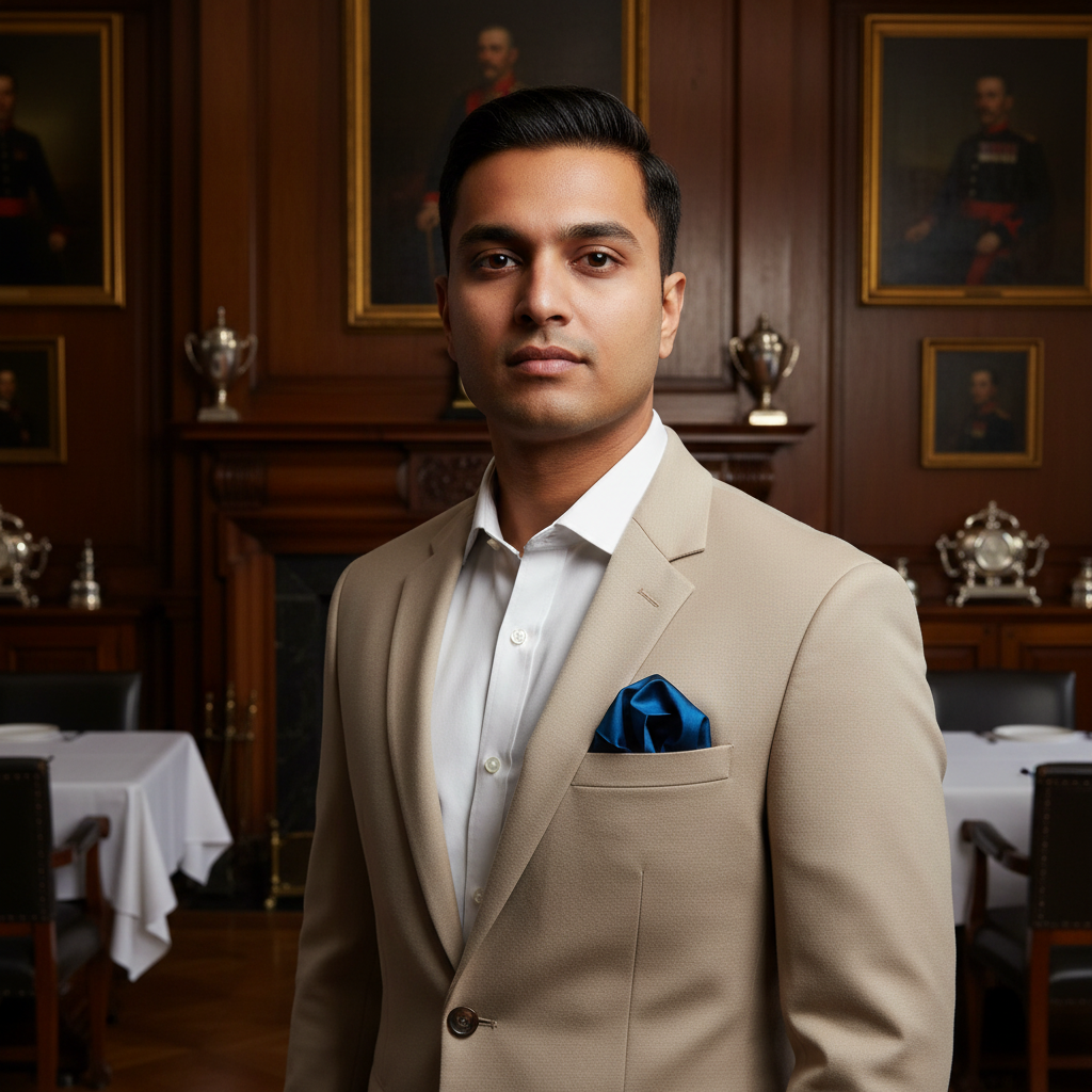Blue Lagoon Pocket Square