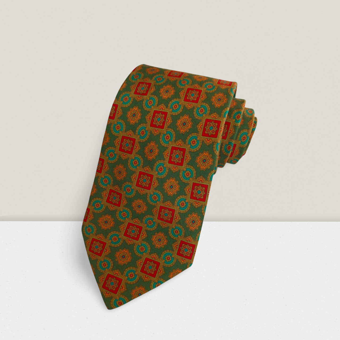 Darvesh Printed Silk Tie