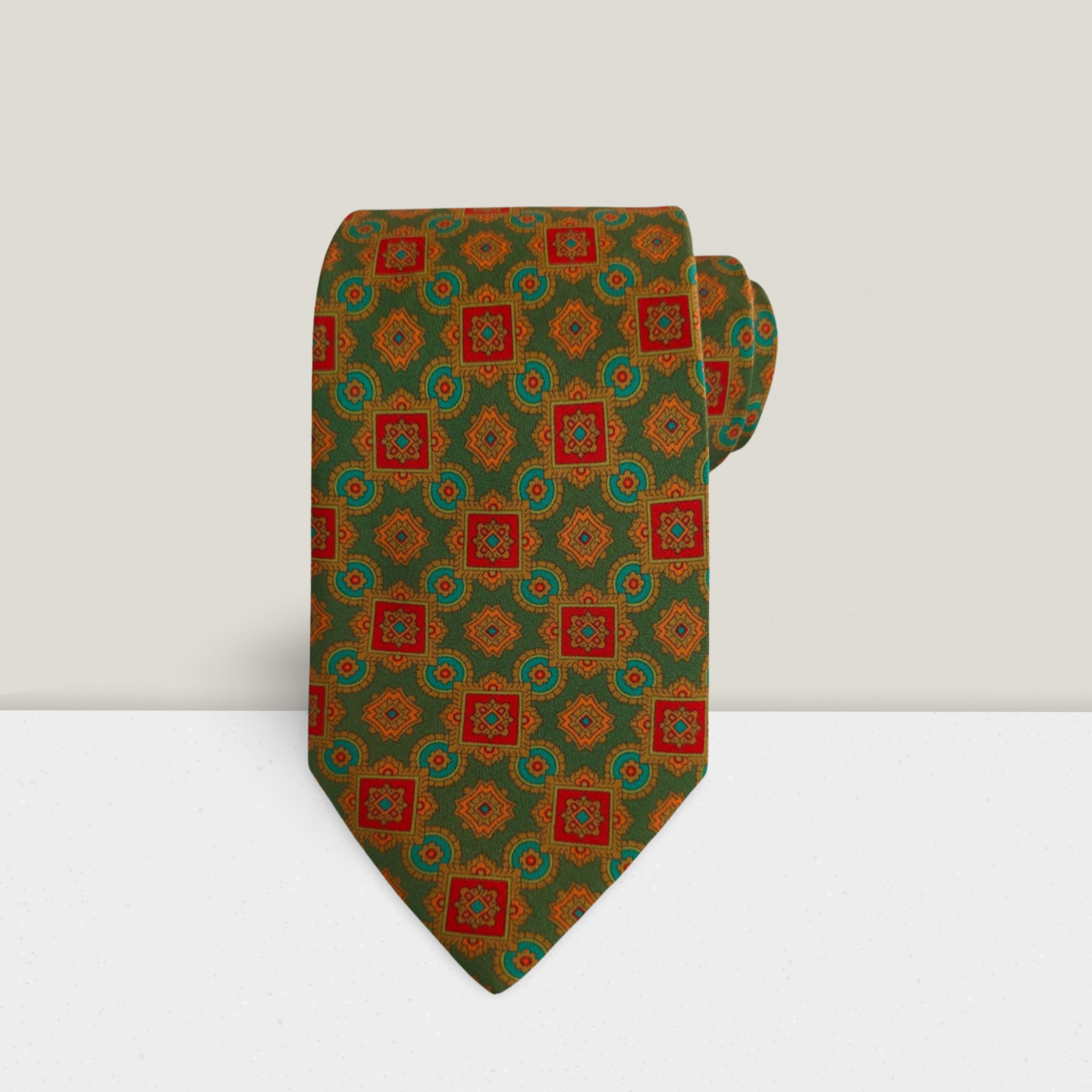 Darvesh Printed Silk Tie