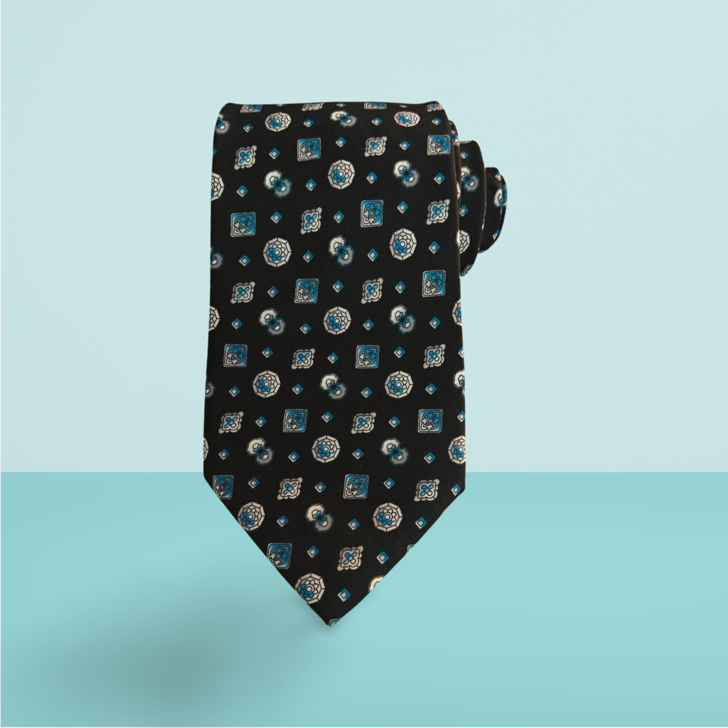 Astra Printed Silk Tie