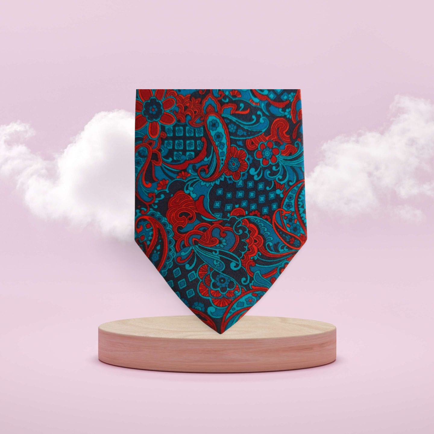 Dilnaaz Printed Silk Tie