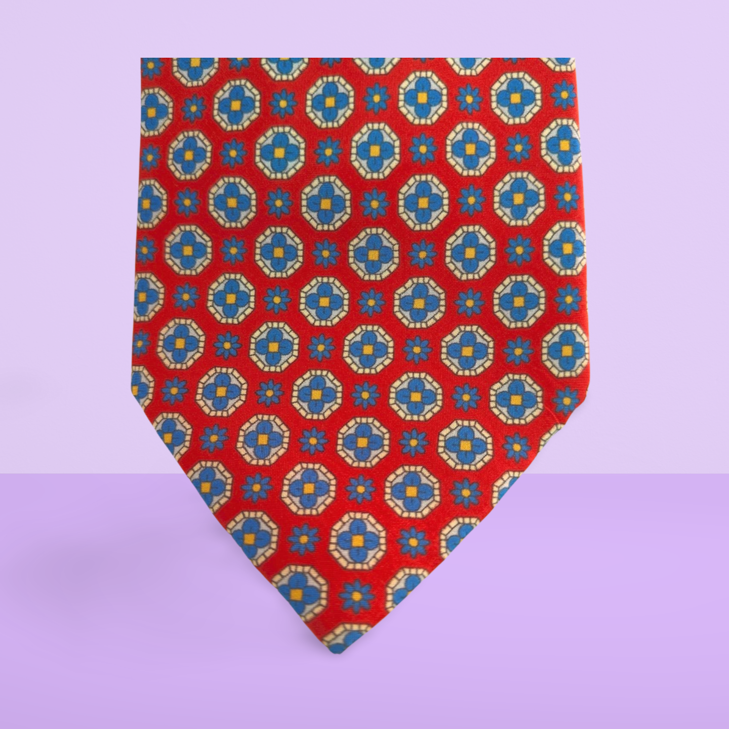 Wisteria Printed Silk Tie