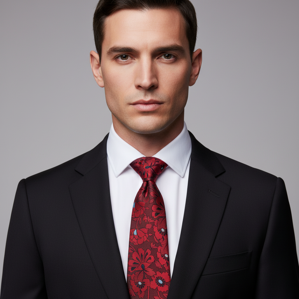 Kane Woven Jacquard Tie