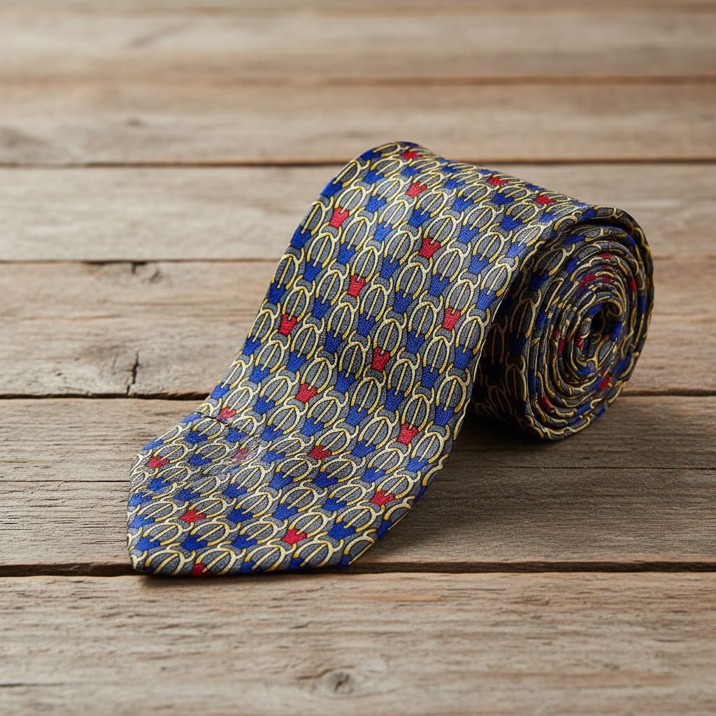 Poincare Italian Jacquard Necktie