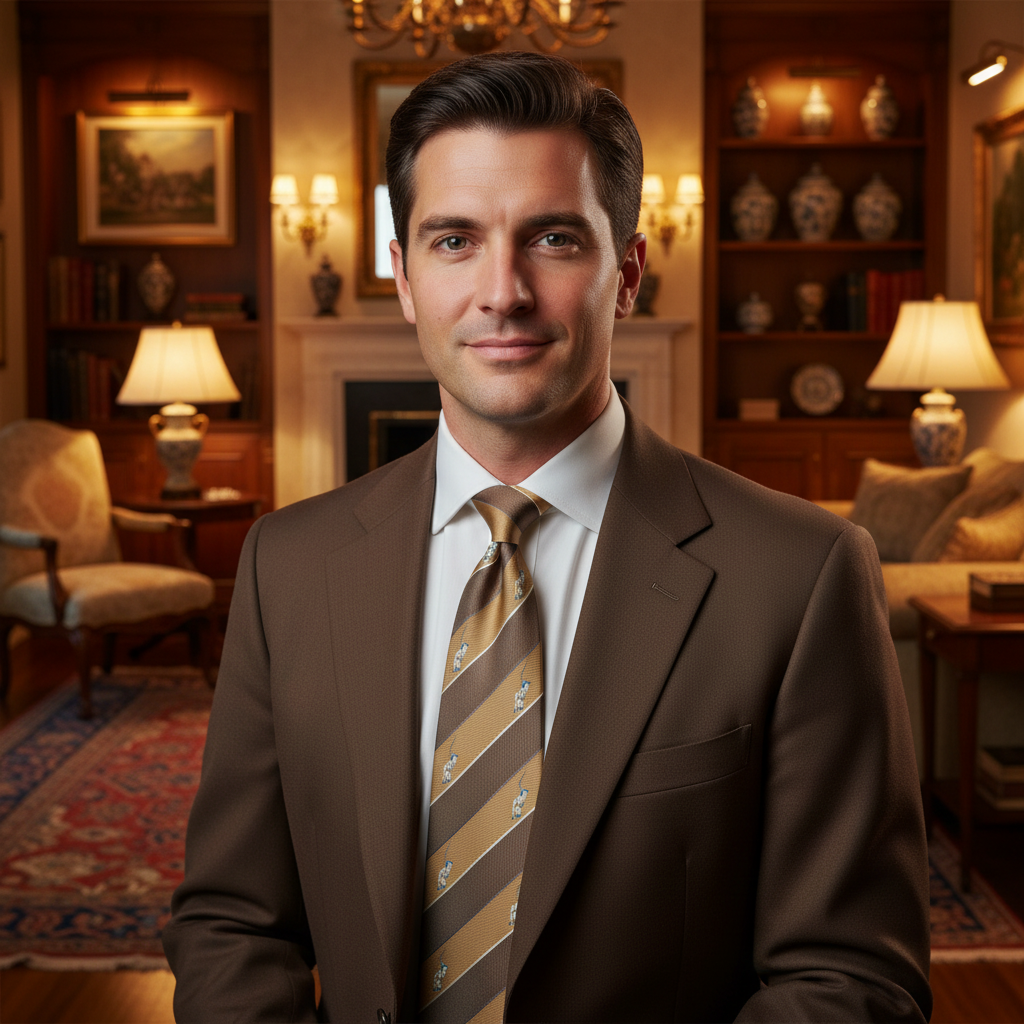 The Polo Emblem Necktie