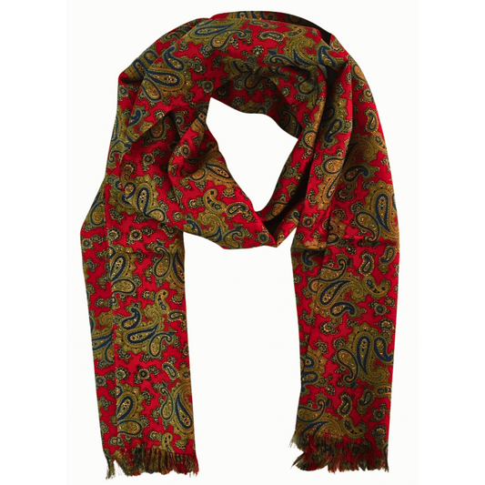 Xena Men's 2025 Collection Pure Silk Scarf