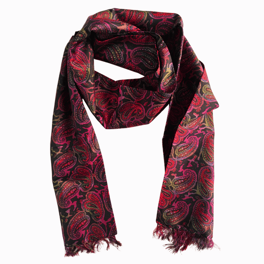 Firdaus Men's 2025 Collection Pure Silk Scarf