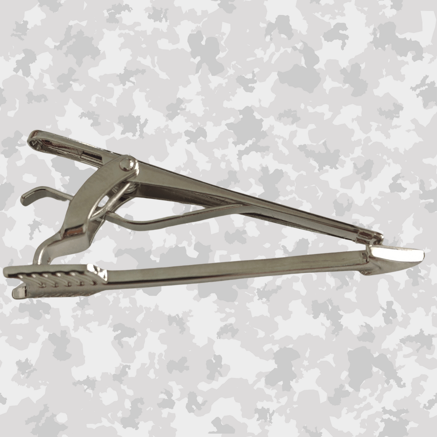 Silver Arrow Tie Clip