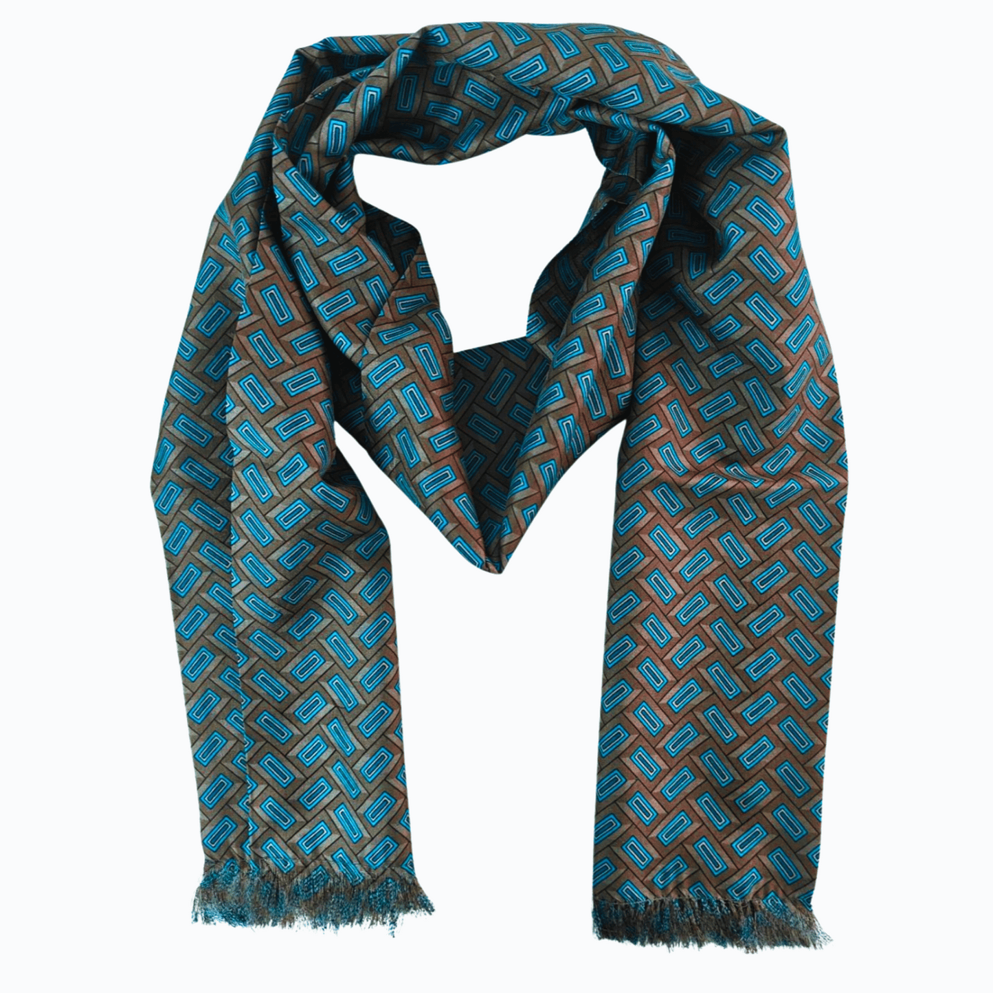 Safa Men's 2025 Collection Pure Silk Scarf