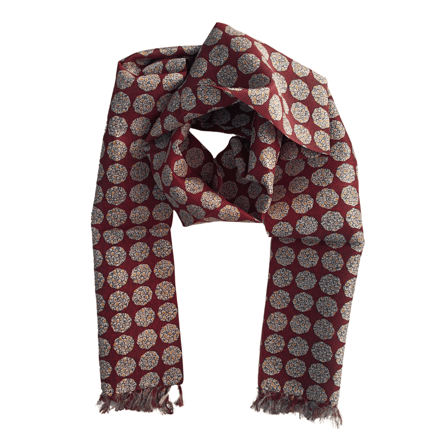 Brownie Men's 2025 Collection Pure Silk Scarf
