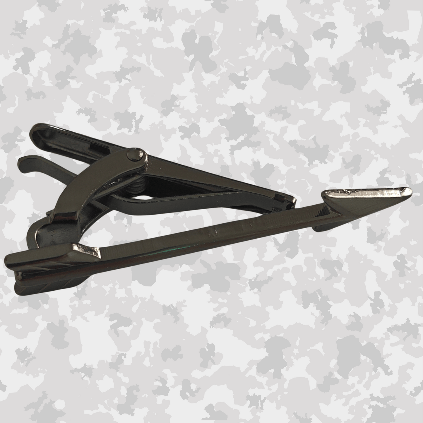 Black Arrow Tie Clip