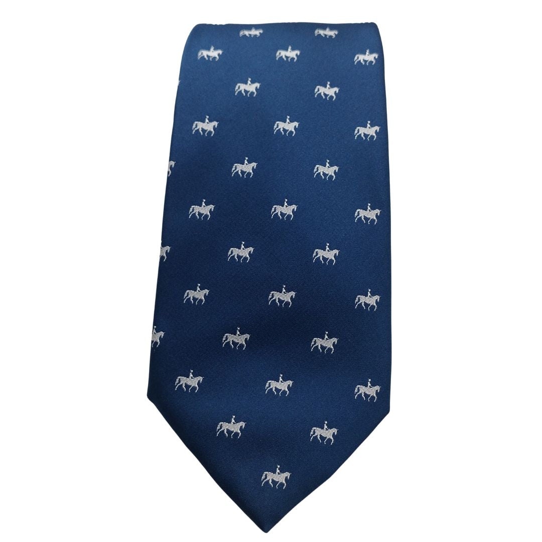 Silver Rider Woven Microfibre Tie