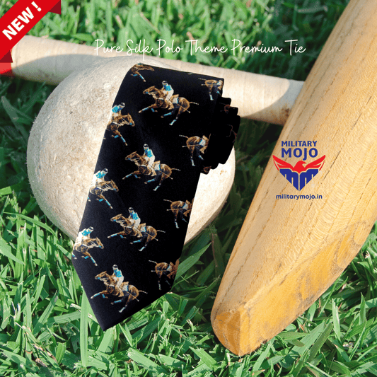 Polo Theme Pure Silk Tie