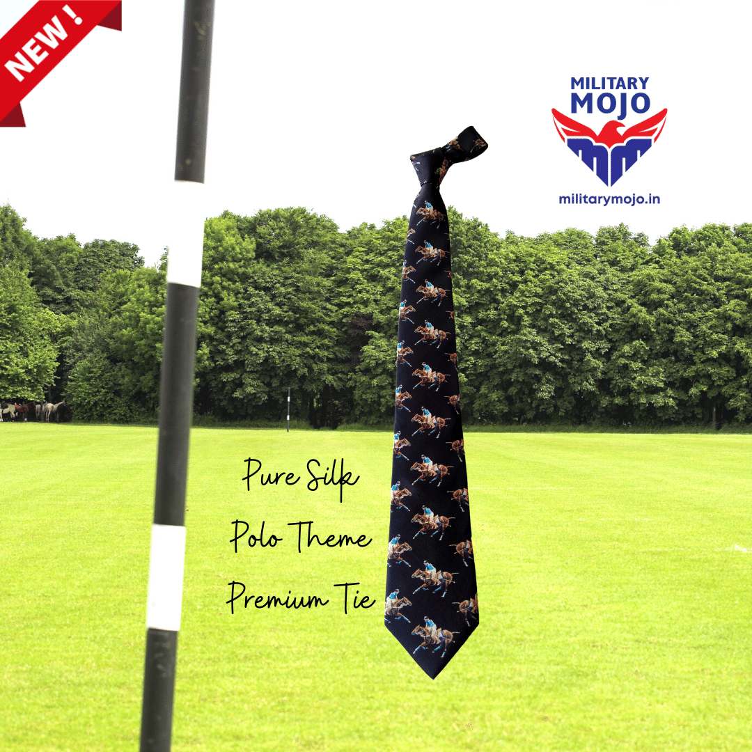 Polo Theme Pure Silk Tie