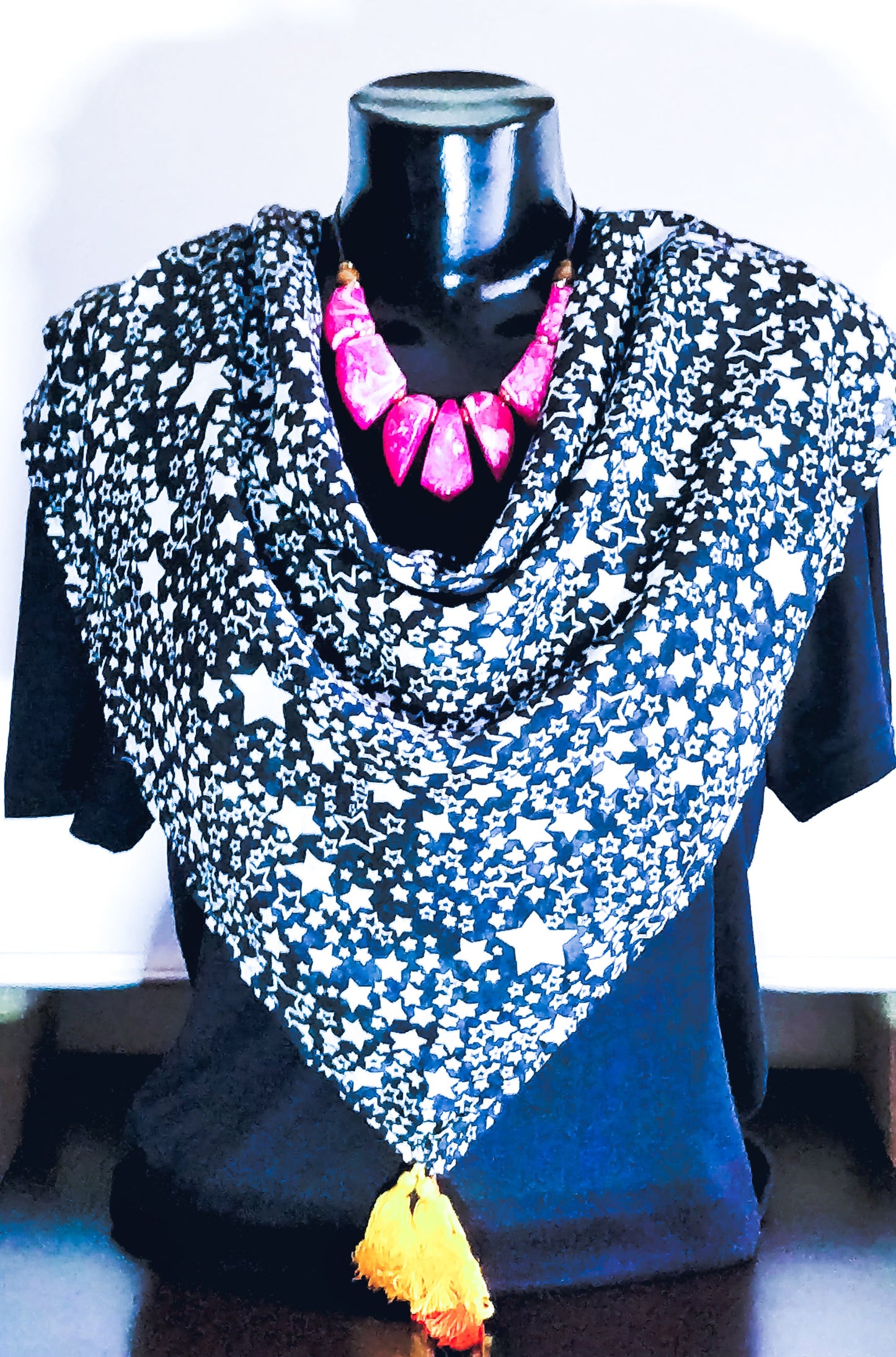 Black Star Casual Scarf