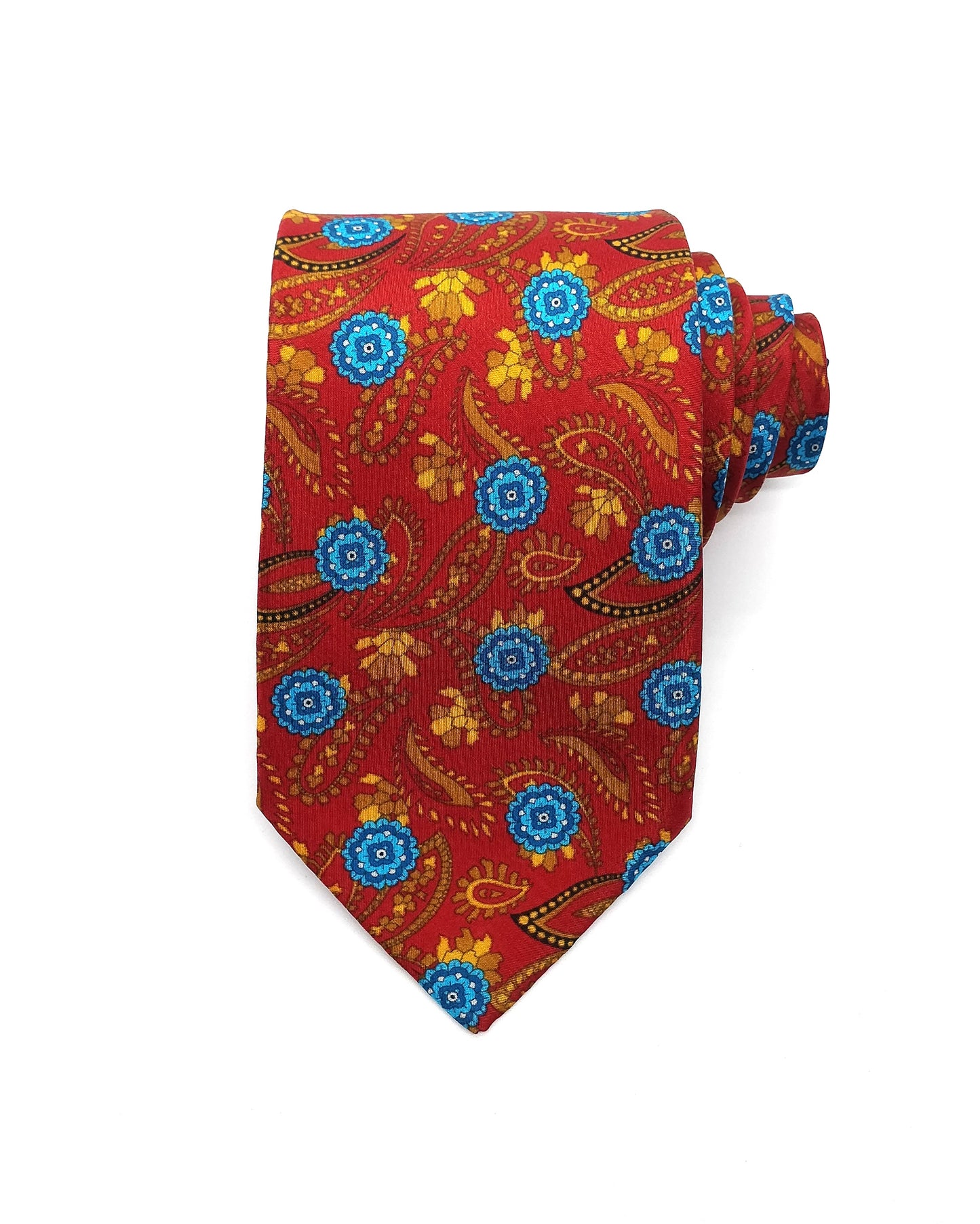 Archer Printed Silk Tie