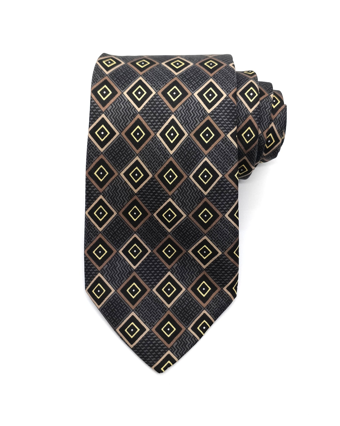 Nash Printed Silk Tie