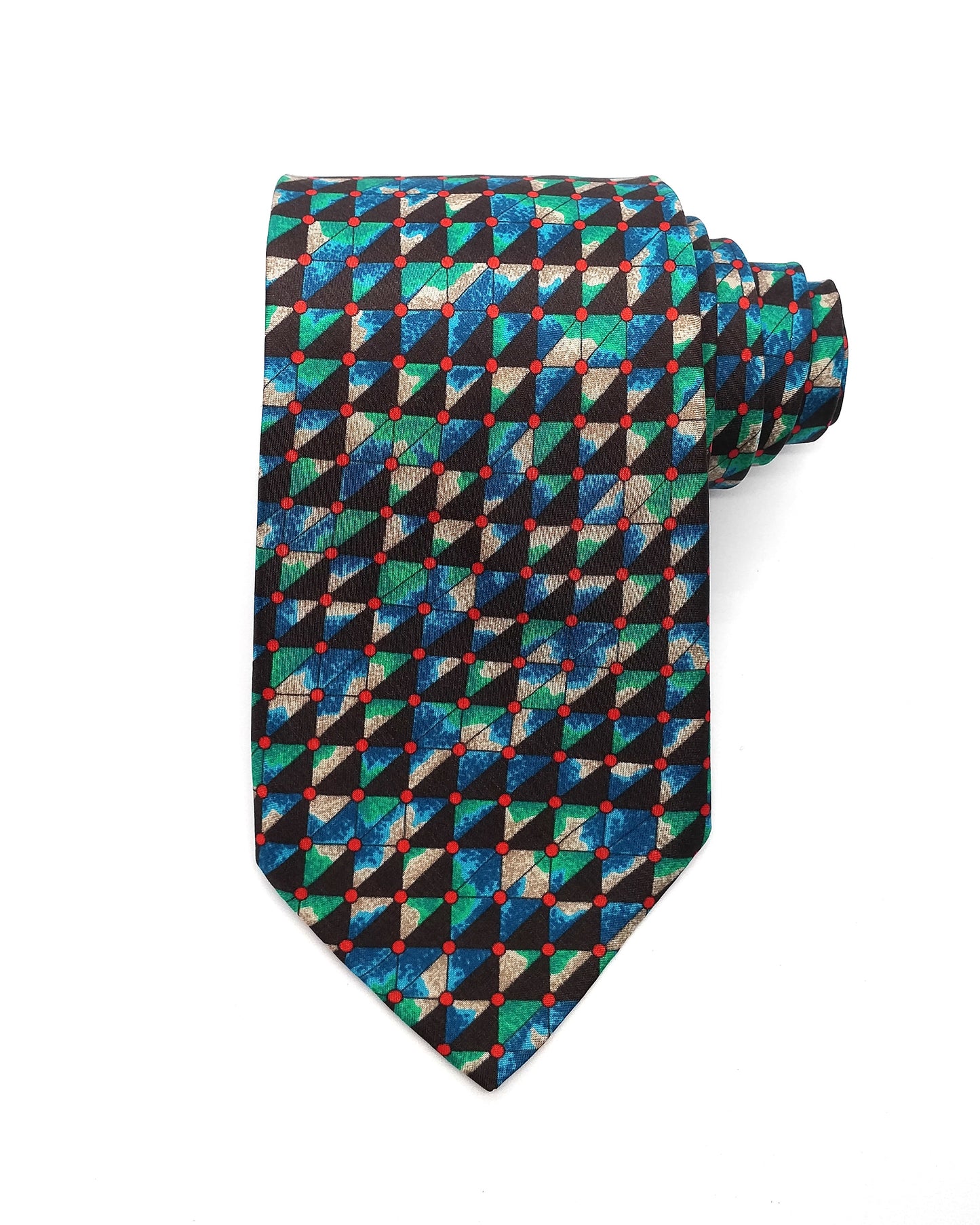 Aurora Printed Silk Tie