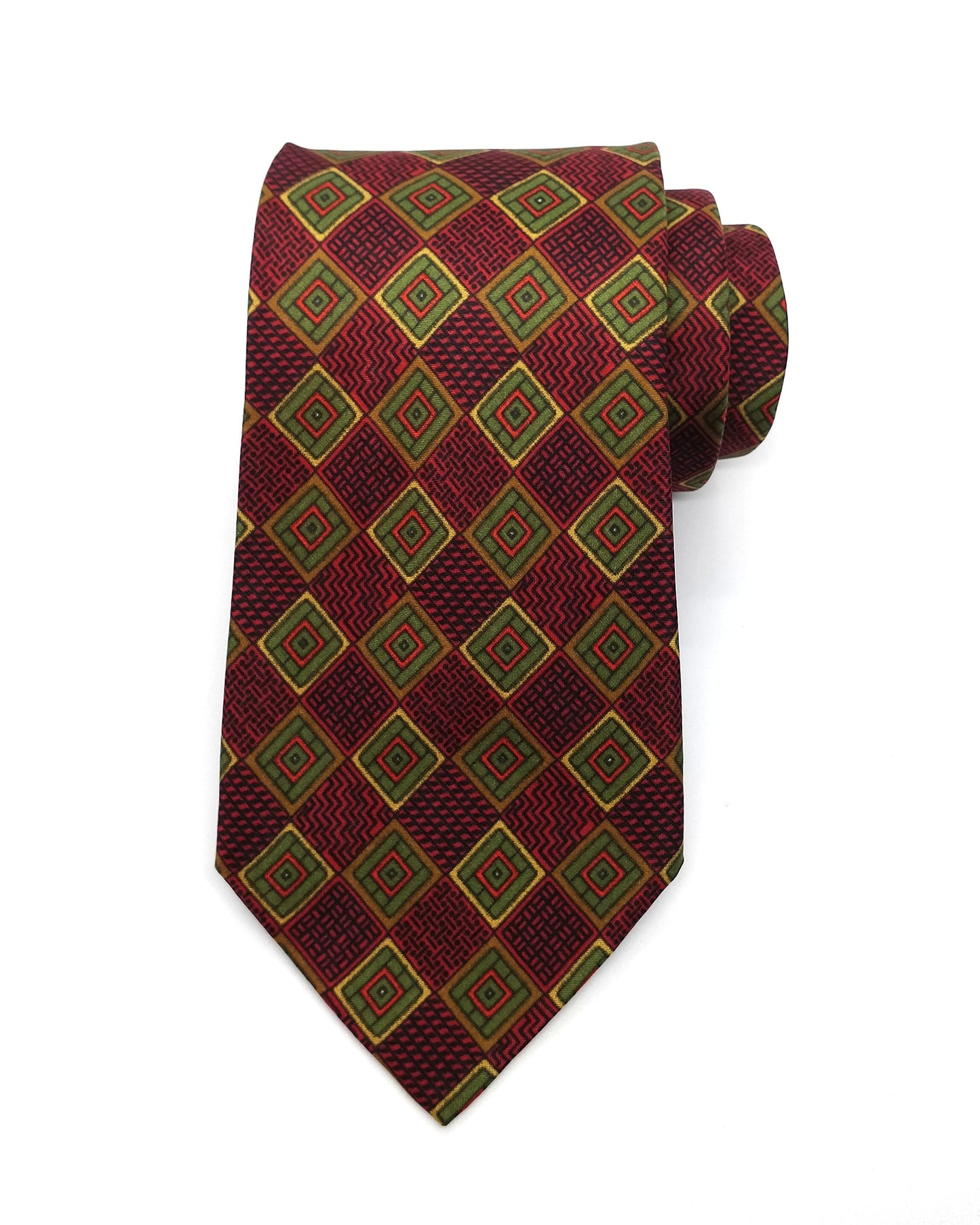 Polaris Printed Silk Tie