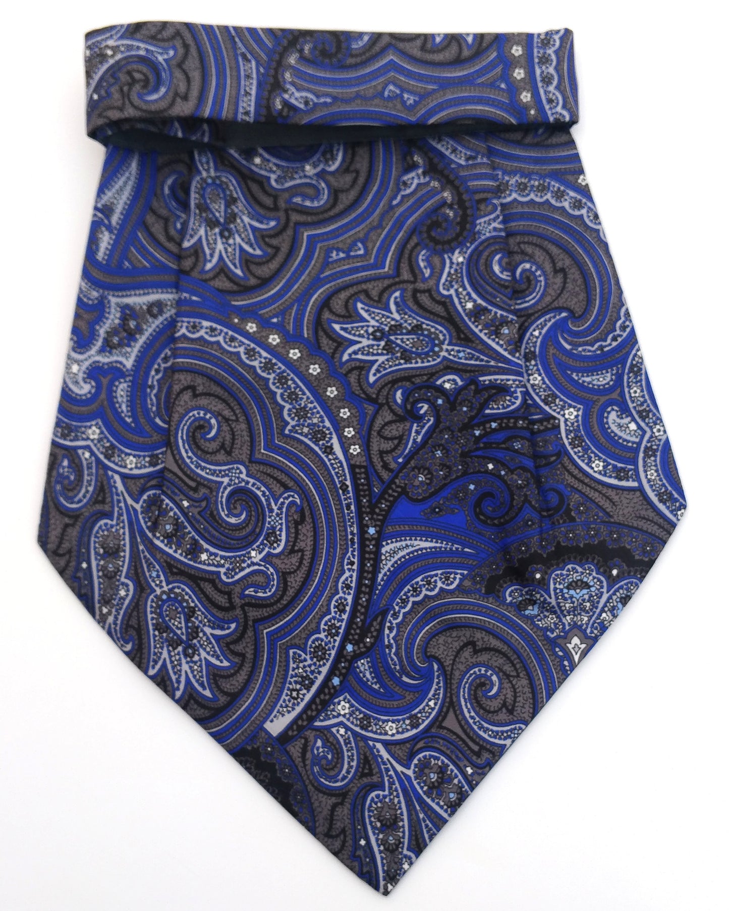 Silk Cravat Blue Floral