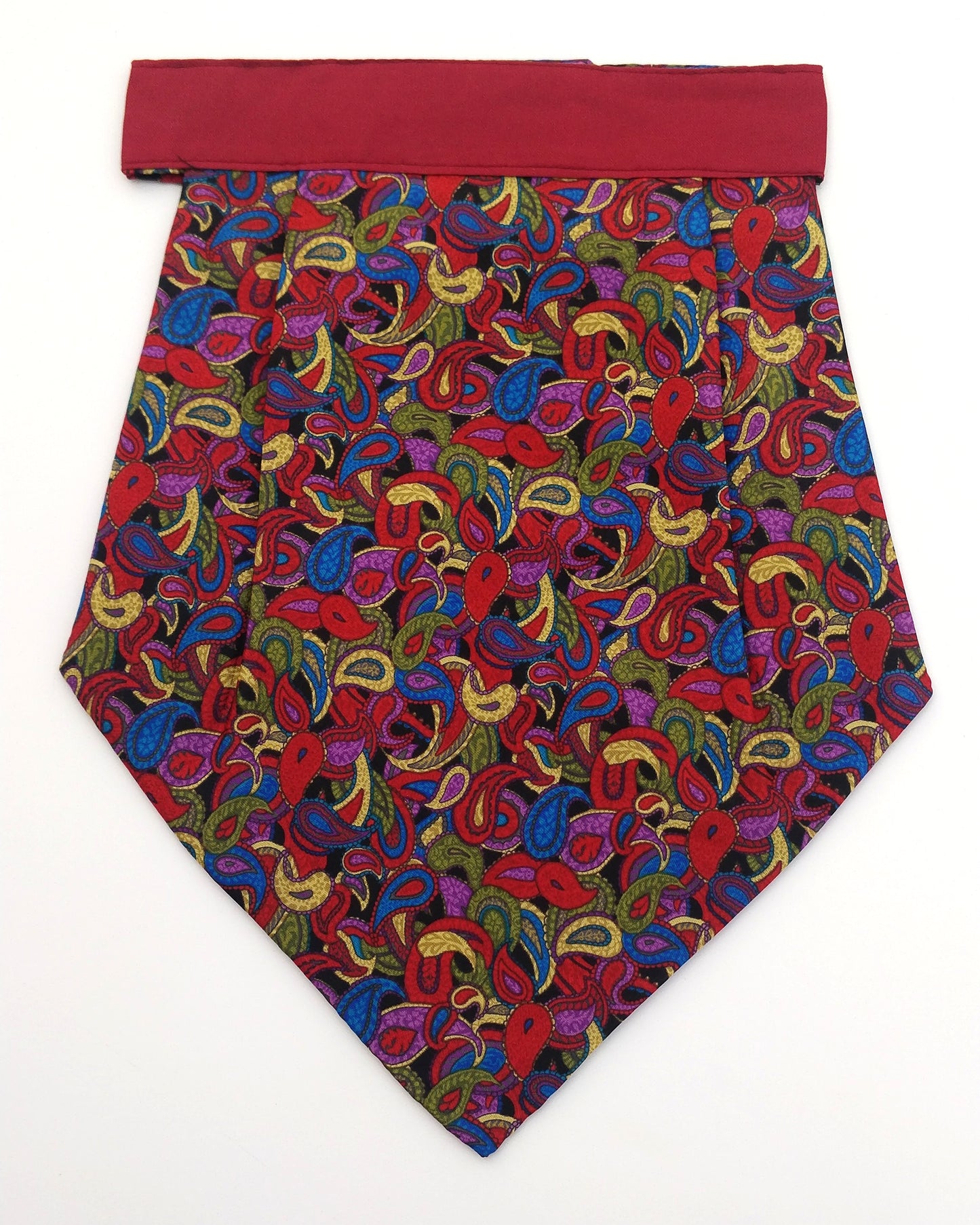 Debonair Silk Cravat Vibrant Paisley