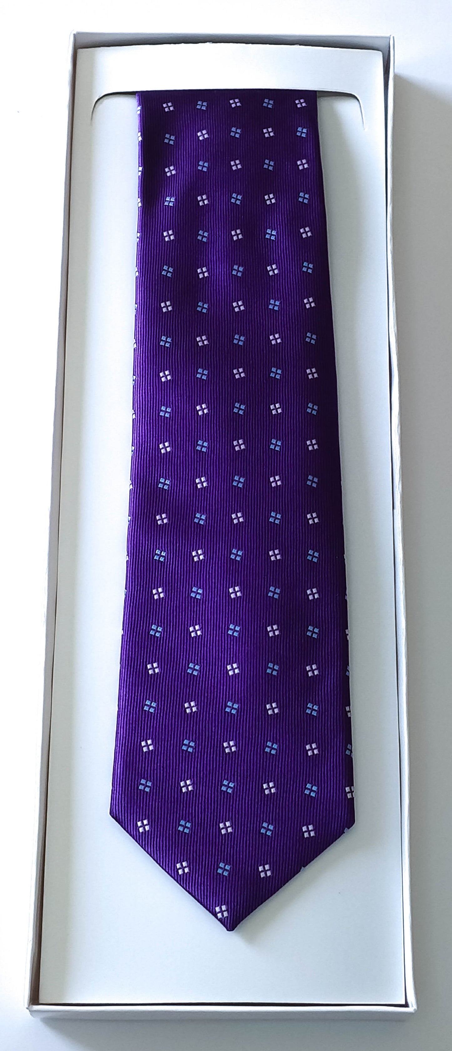 Mauve Microfibre Tie