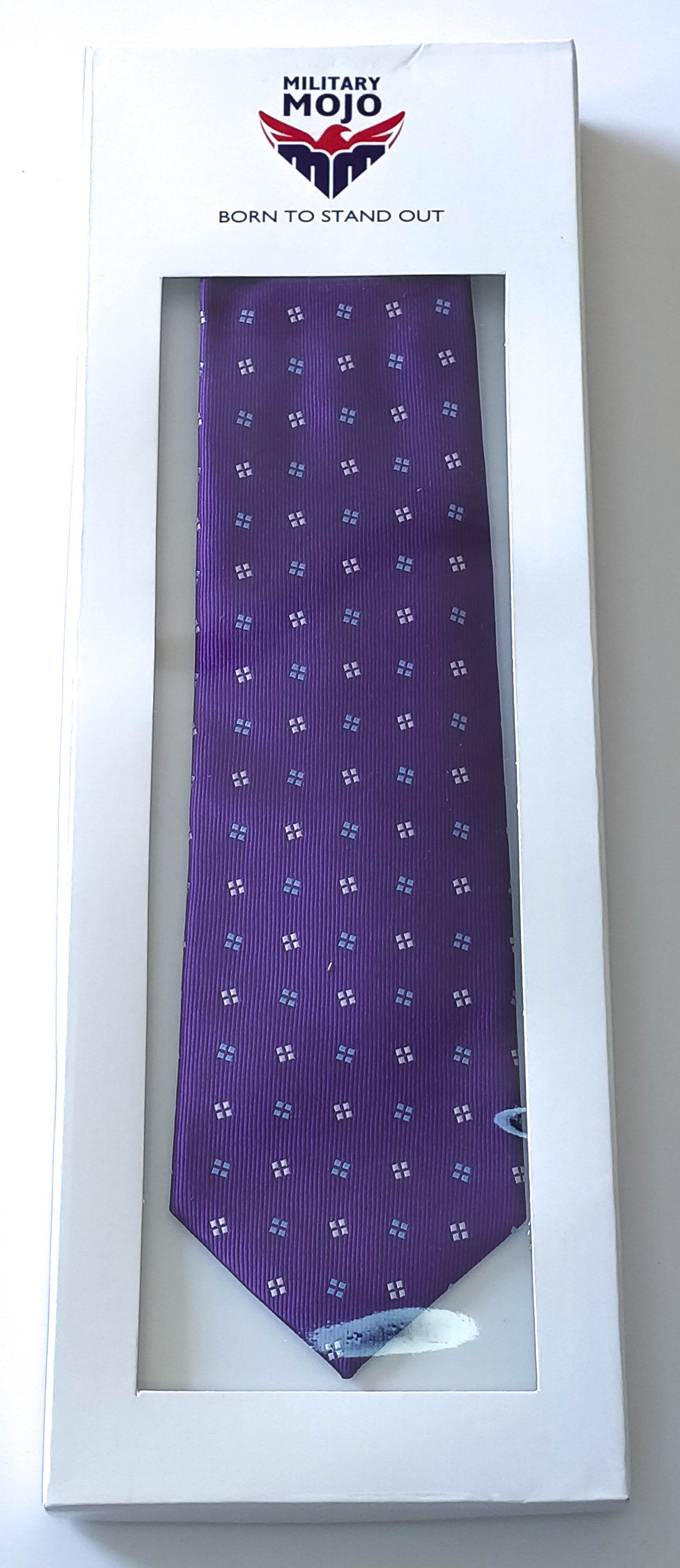 Mauve Microfibre Tie