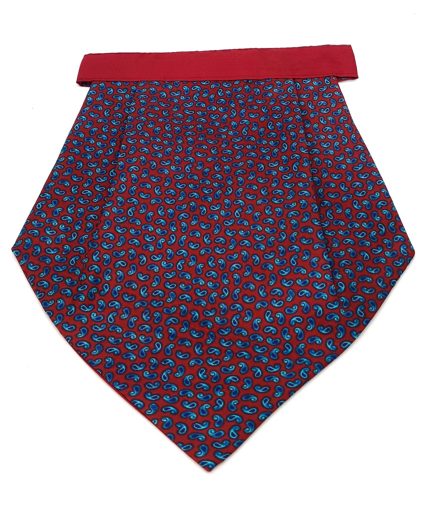 Winery Silk Cravat Dainty Maroon