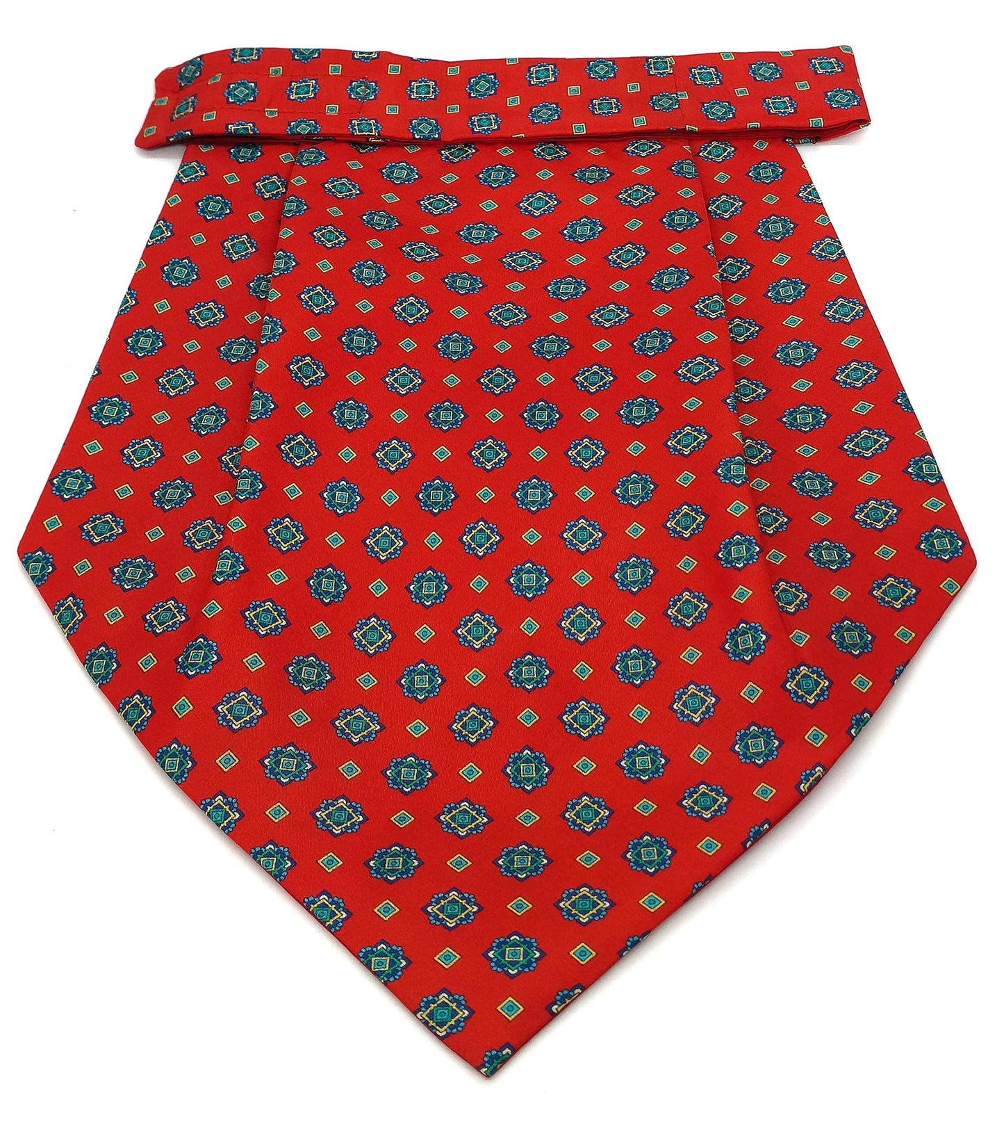 Silk Cravat Brick Red