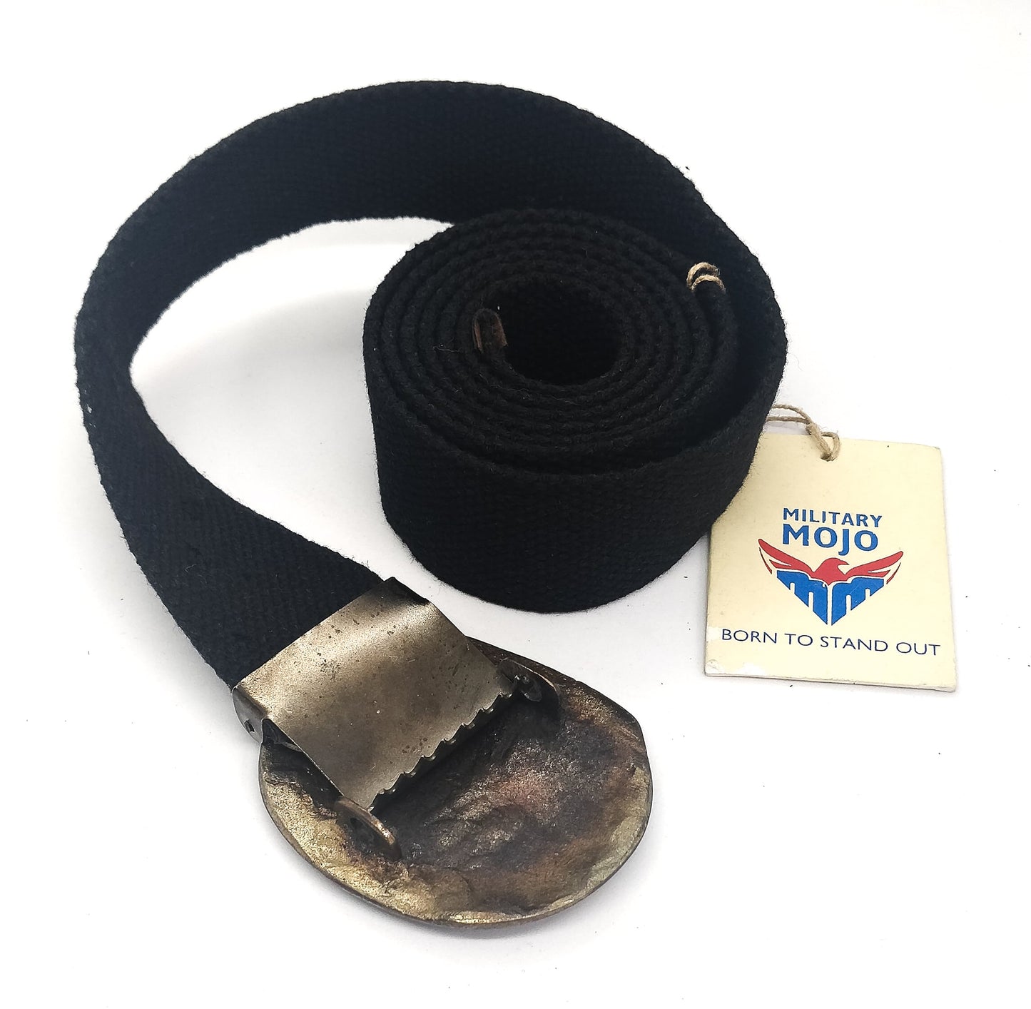 Untamed Spirit Biker Theme Canvas Belt