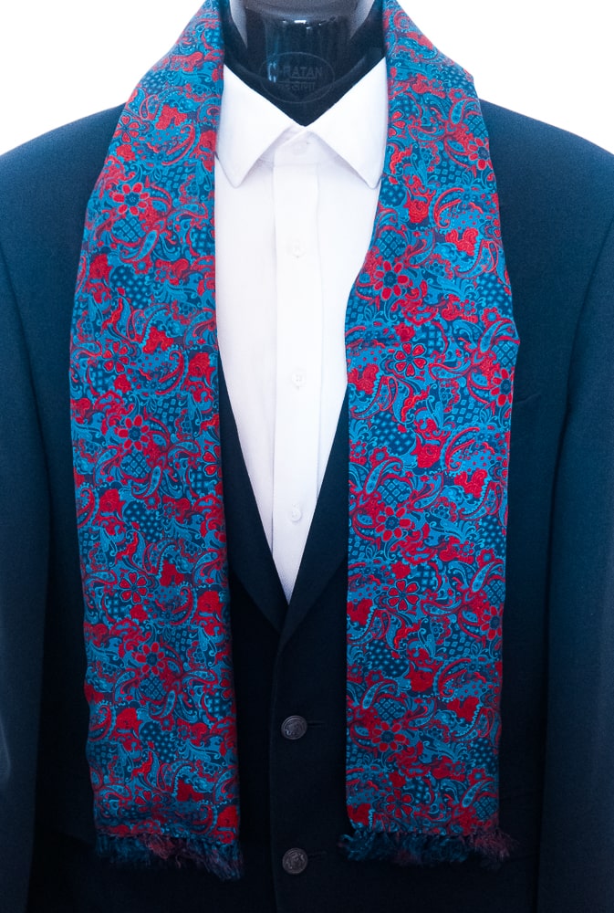 Archie Silk & Wool Scarf