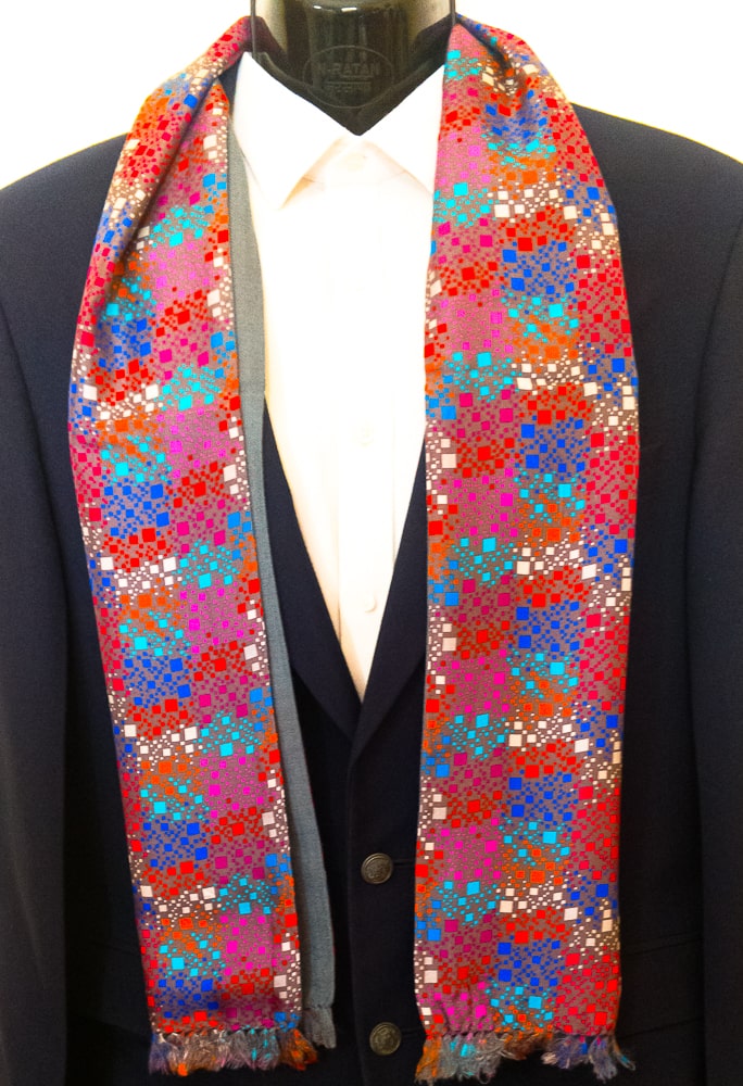 Leo Silk & Wool Scarf