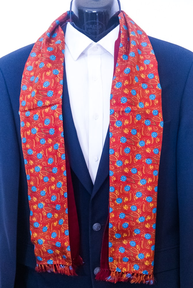 Kay Silk & Wool Scarf