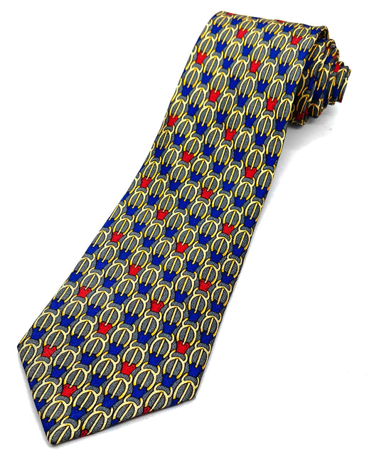 Poincare Italian Jacquard Necktie