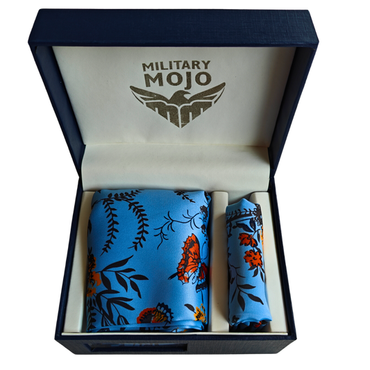 Homer Scarf & Pocket Square Matching Set