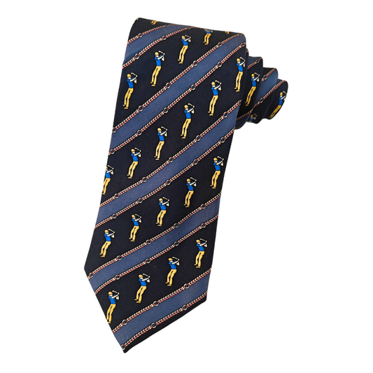Yellow Pants Golf Tie