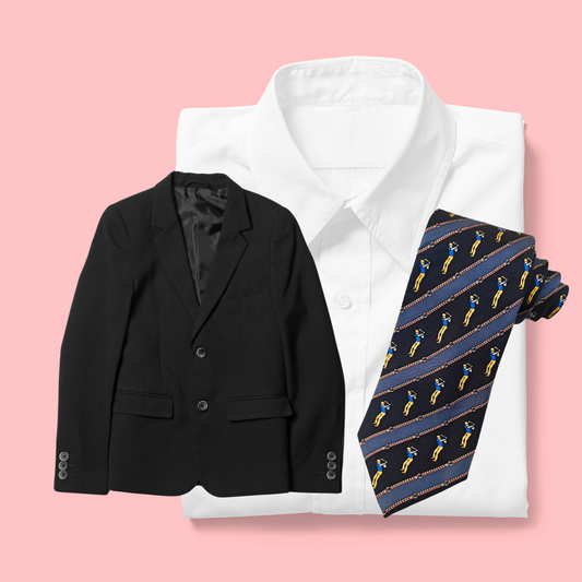 Yellow Pants Golf Tie